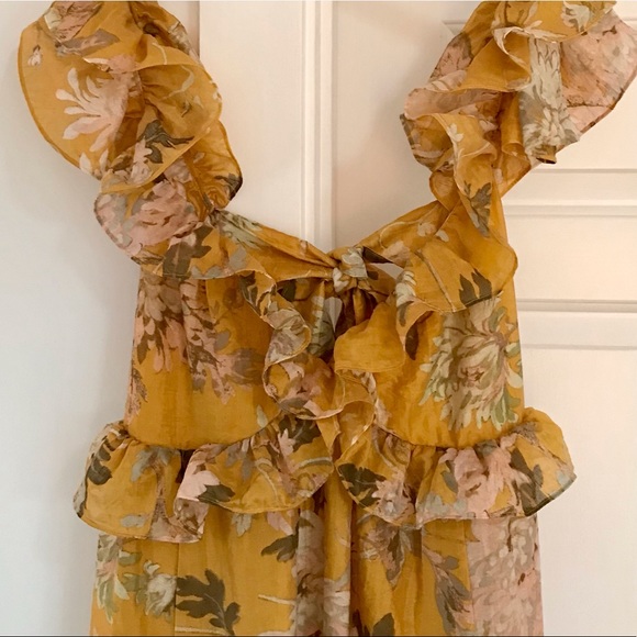 H&M Floral Yellow Maxi Dress - Picture 5 of 12